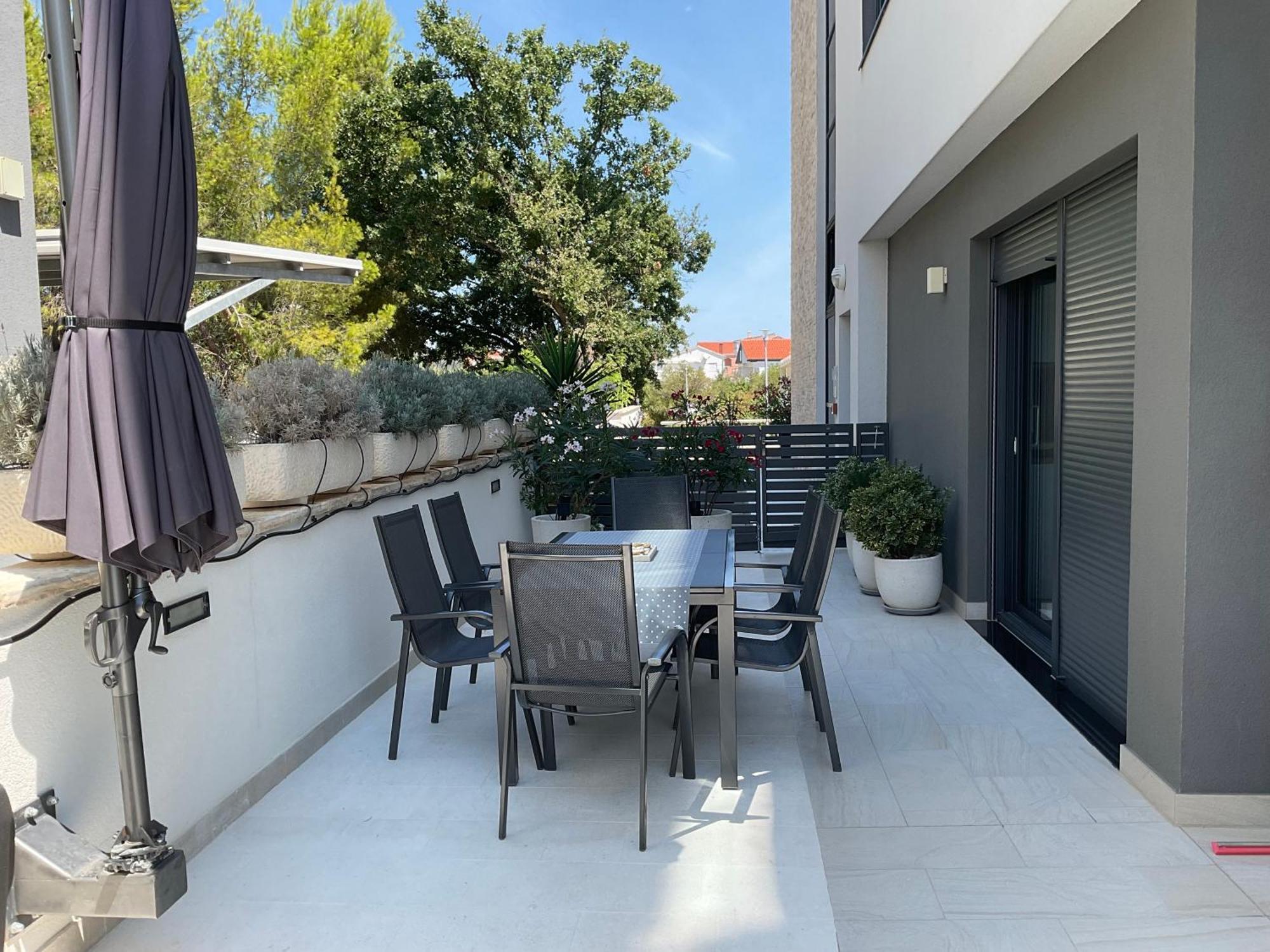 Apartman Darija Sukošan Exterior foto